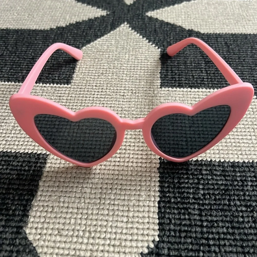 Barbie Pink Heart Shaped Cat-eye Sunglasses